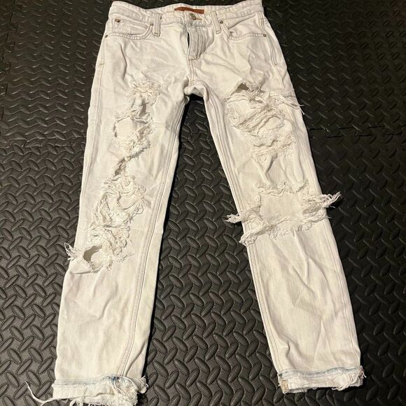 Joe's distressed the billie ankle boyfriend jeans size 24 - Picture 1 of 7